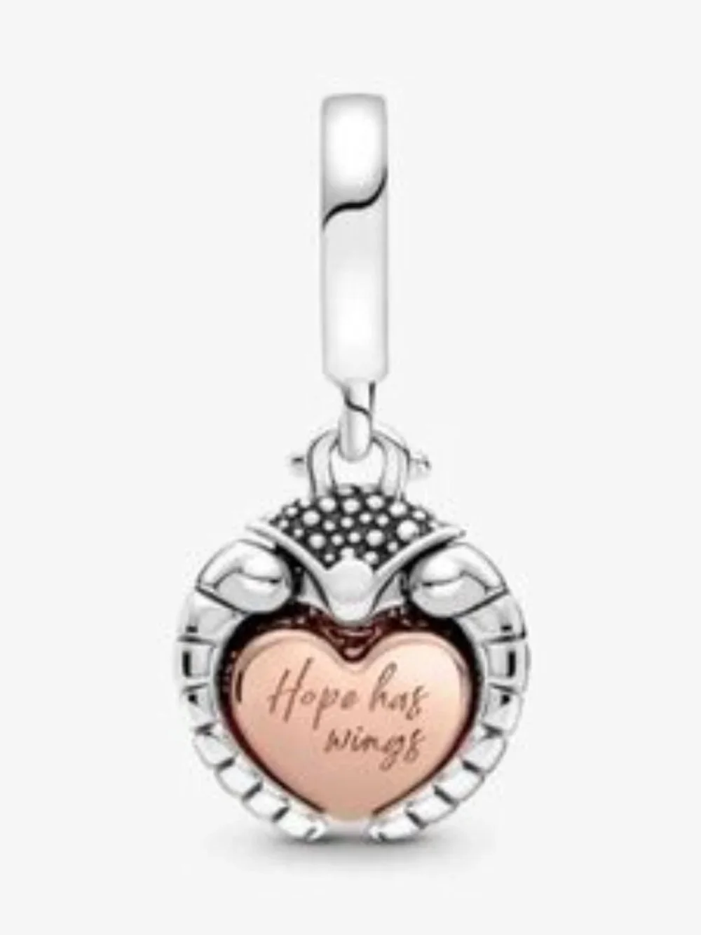 Pandora Club 2022 Ladybird & Heart Dangle Charm
